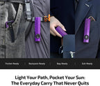 OLIGHT ArkPro EDC Flat Flashlight Rechargeable, Pocket Light, Black CW