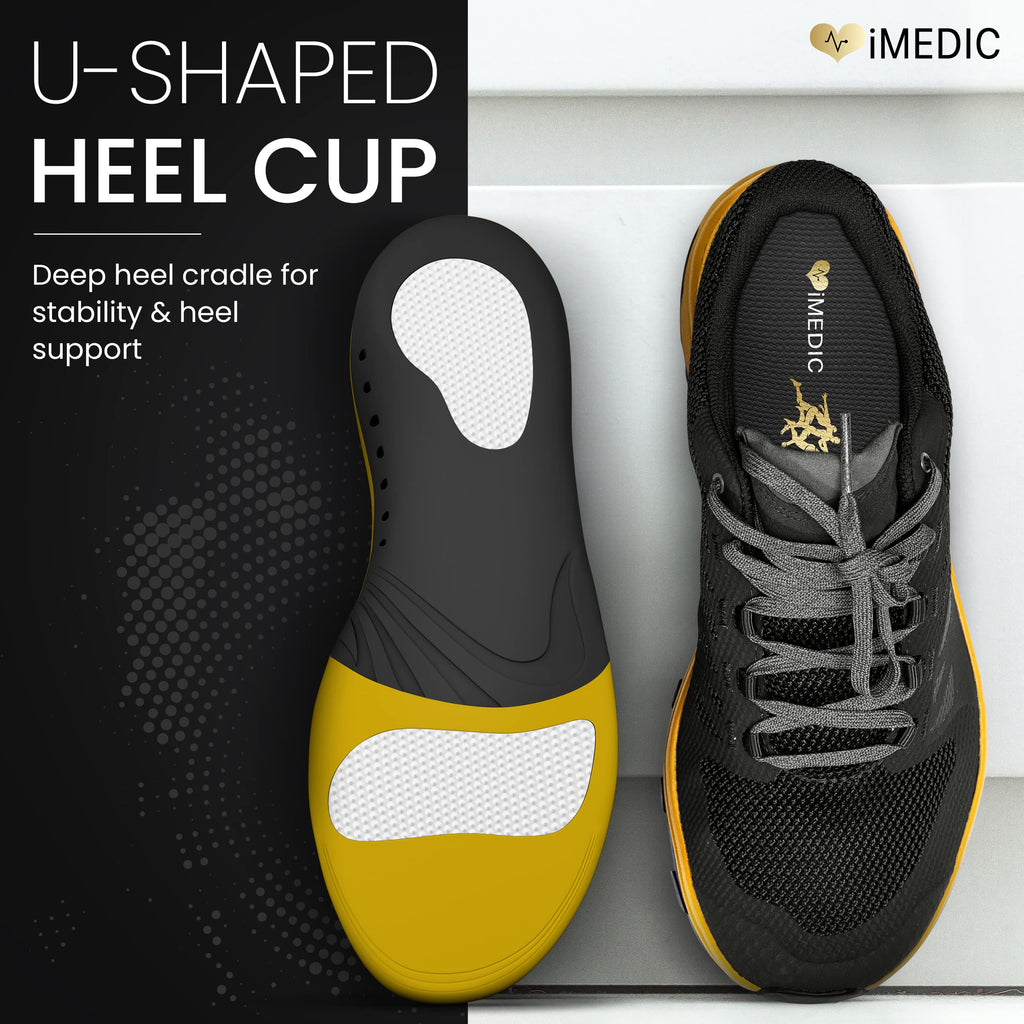 iMedic Orthotic Insoles for Plantar Fasciitis, Size XS UK 4-5.5