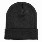 Beanie Hat Plain Soft Comfortable Casual for Men Women Warm Knitted Winter Woolly Skully Ski Headwear Stretchy Thermal Unisex Cap Perfect for Daily Wear Outdoor Sports and Hiking