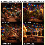 Dazzle Bright 300 LED Christmas String Lights, 100 FT Connectable Waterproof String Lights Green Wire with 8 Modes, Christmas Decorations for Indoor Outdoor Xmas Party Yard Garden (Warm White)