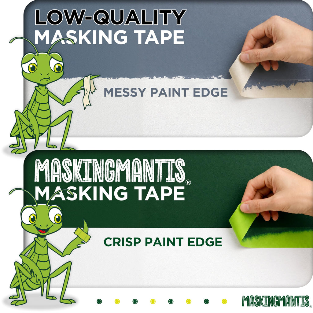 Status IONOS Masking Tape, Multi Surface, Pack of 2, 23mm x 20m