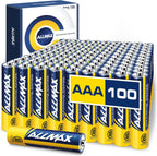 Allmax AAA (LR03) Maximum Power Alkaline Batteries (100 Count) – 1.5V