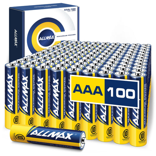 Allmax AAA (LR03) Maximum Power Alkaline Batteries (24 Count) – 1.5V