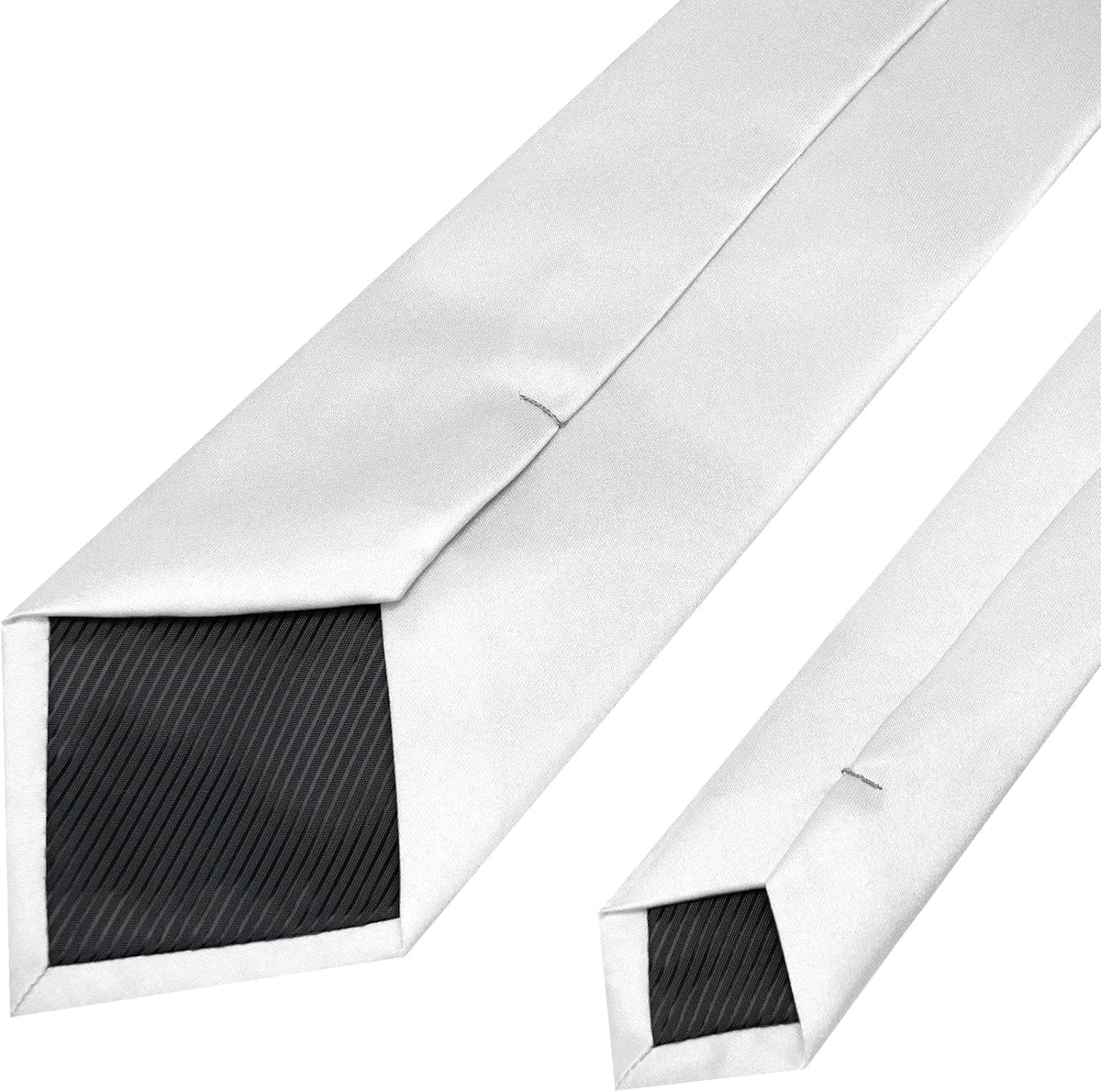 RBOCOTT Solid Color Tie Mens Necktie for Business and Wedding Party