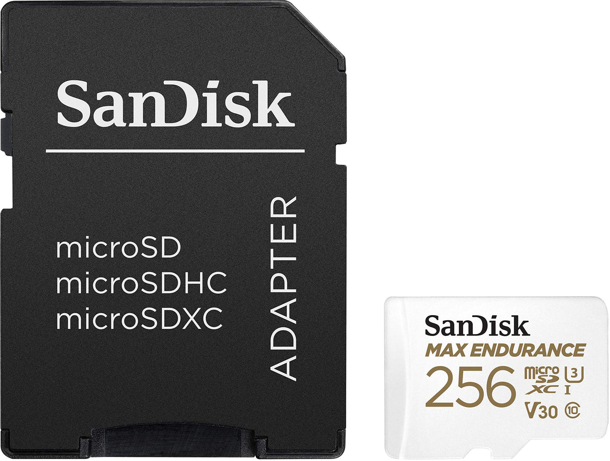 SANDISK MAX Endurance microSD Card + Adapter 128GB