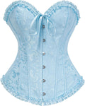 SZIVYSHI Halloween Overbust Corset Top