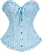 SZIVYSHI Halloween Overbust Corset Top