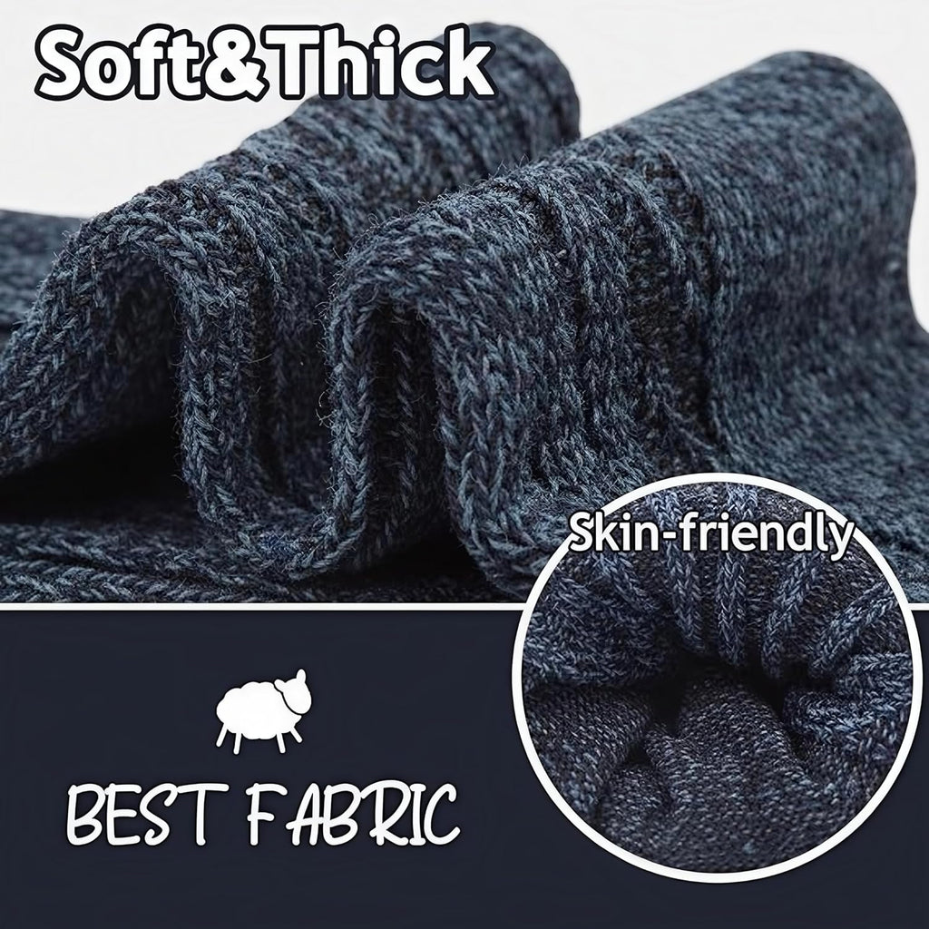 Ladies Socks Wool Thermal Fluffy Gifts For Women 5 Pairs