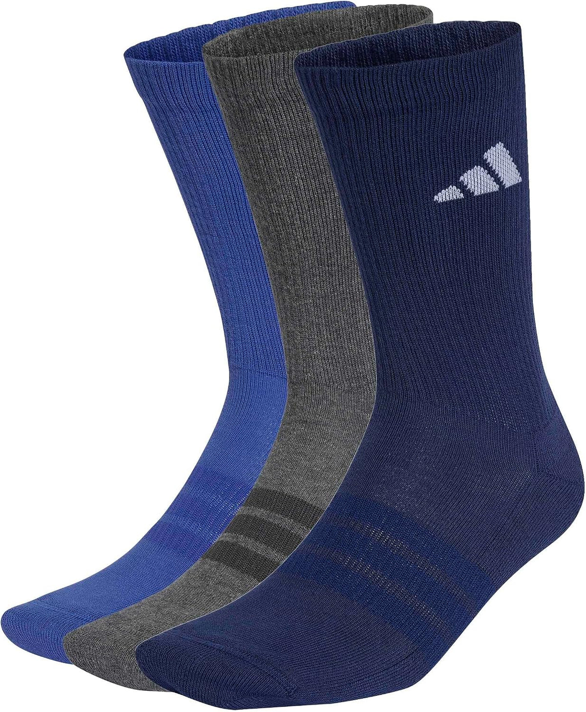 adidas Unisex Cushioned Sportswear Crew Socks 3 Pair Pack Socks