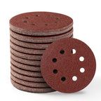 S SATC Sanding Discs 60 Grit 110Pcs Orbital Sander Discs 125mm Hook and Loop Round Orbital Sander Pads for Sanding