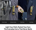 OLIGHT ArkPro EDC Flat Flashlight Rechargeable, Pocket Light, Black CW