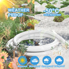 HUANCHAIN Indoor Black Extension Cord 3 FT Waterproof 16/3 Gauge