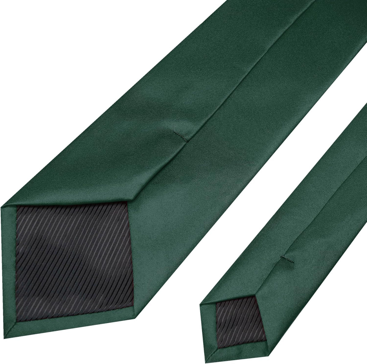 RBOCOTT Solid Color Tie Mens Necktie for Business and Wedding Party