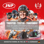 JSP M632 FFP3 Valved Dust Face Mask for Construction, DIY & Trade 10 Pack