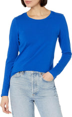 Amazon Essentials Women's Regular-Fit Long-Sleeve Crewneck T-Shirt