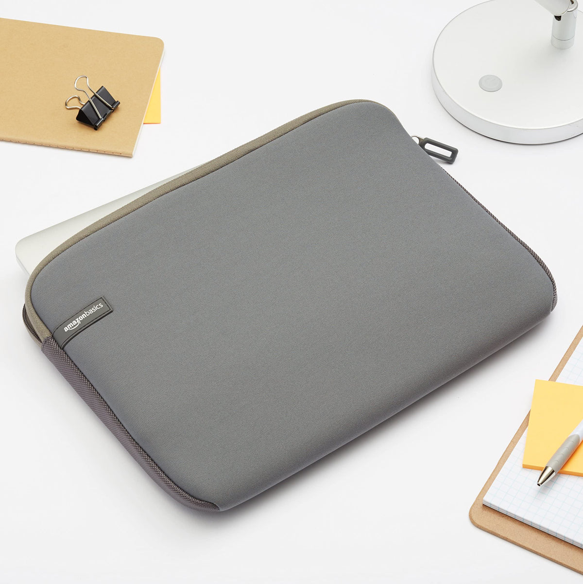 Amazon Basics 29.5 cm Laptop Sleeve Case in Black