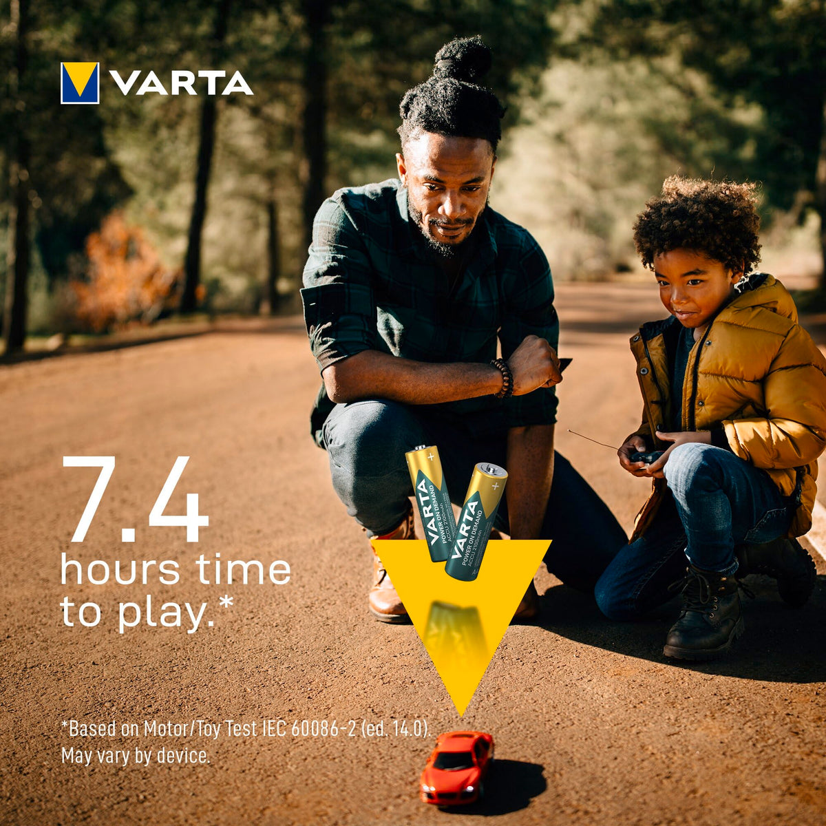 VARTA Batteries AAA, rechargeable, Pack of 16, Power on Demand, 1000 mAh