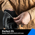 toolant 100% Waterproof Winter Work Gloves, Thermal Insulation with Grip
