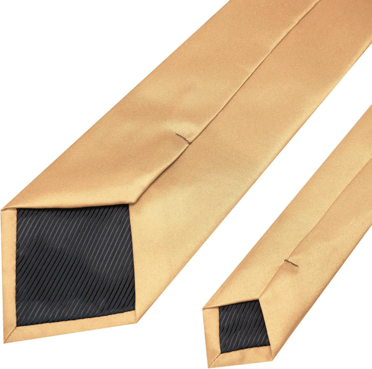 RBOCOTT Solid Color Tie Mens Necktie for Business and Wedding Party