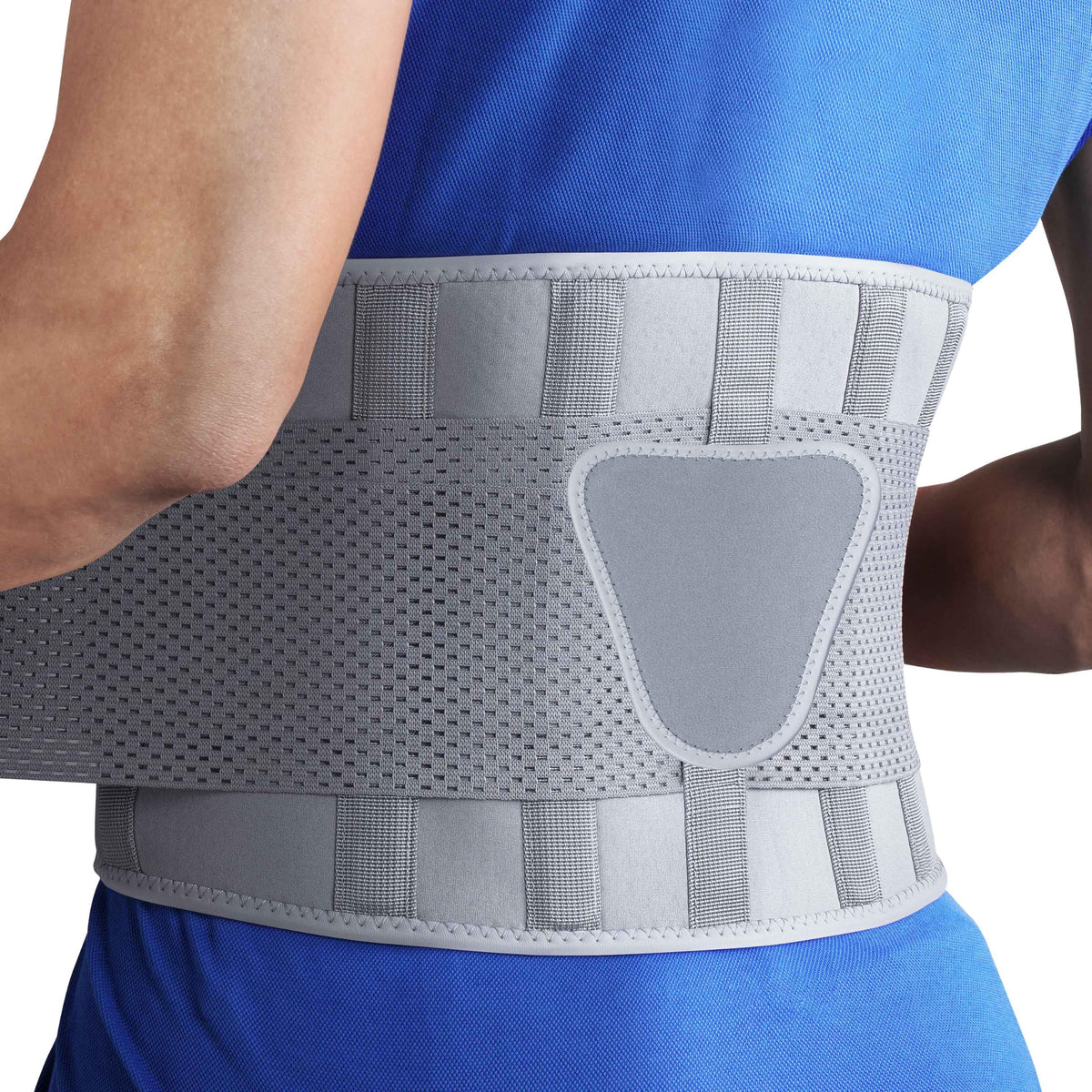 FEATOL Back Brace for Men & Women, Lower Back, Sciatica Pain Relief